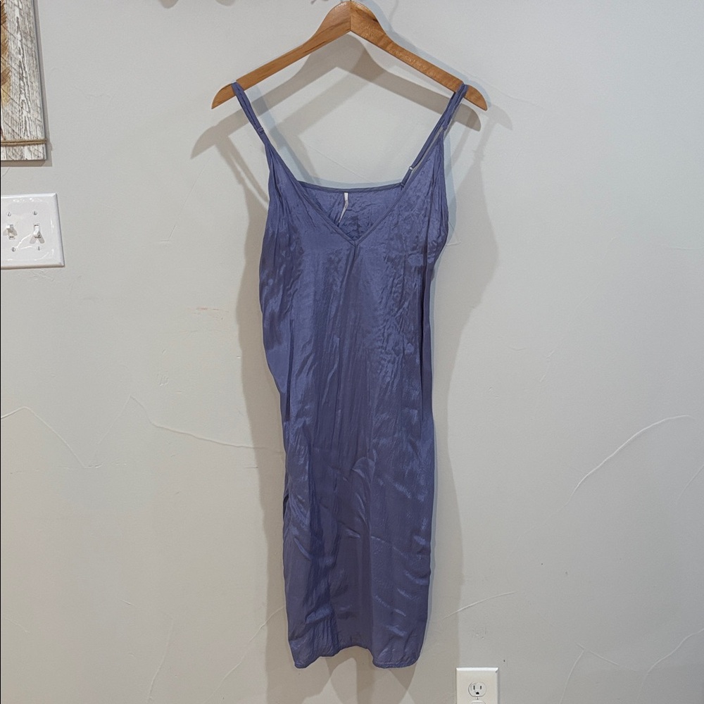 Free People Satin Chemise